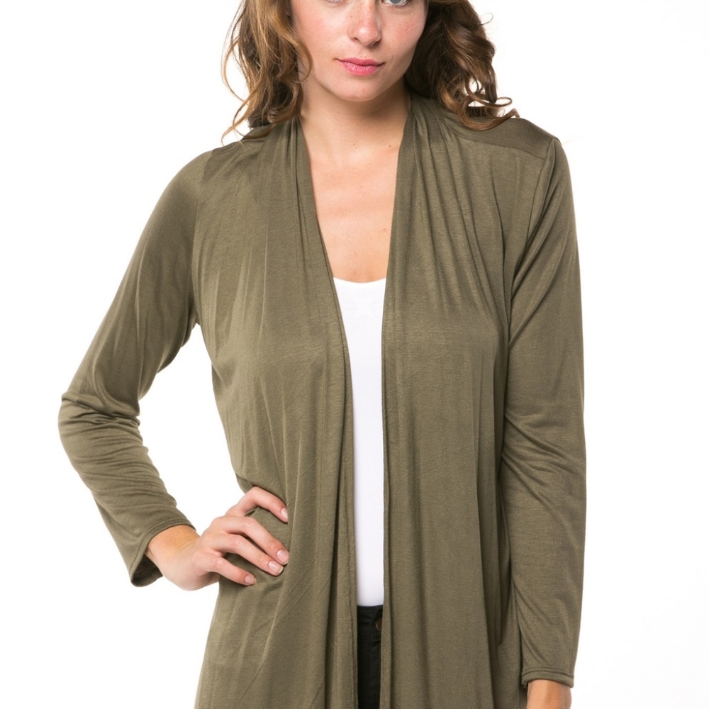 Solid Cardigan - Picture 2 of 5